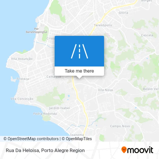 Rua Da Heloisa map