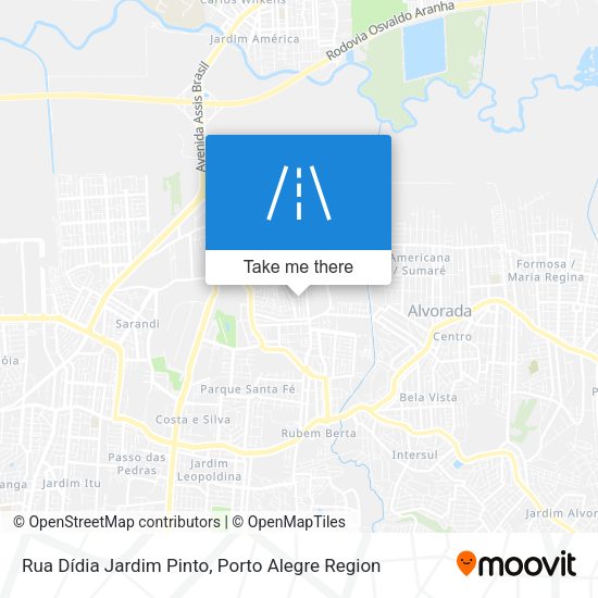 Rua Dídia Jardim Pinto map