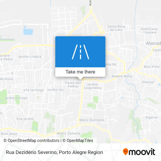 Rua Dezidério Severino map