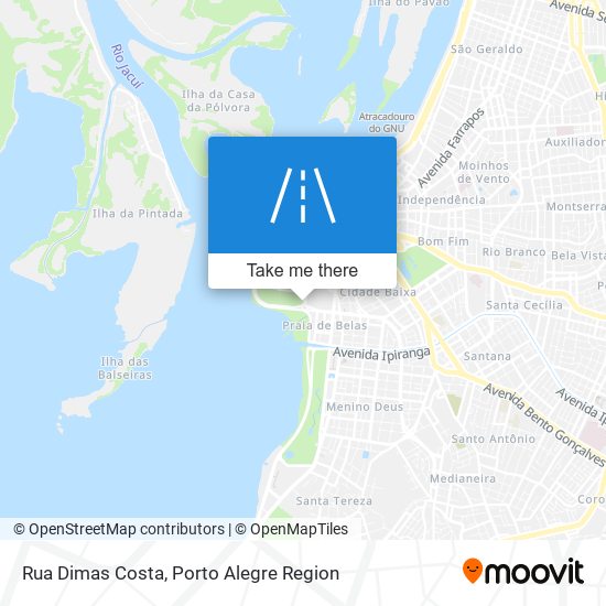 Rua Dimas Costa map