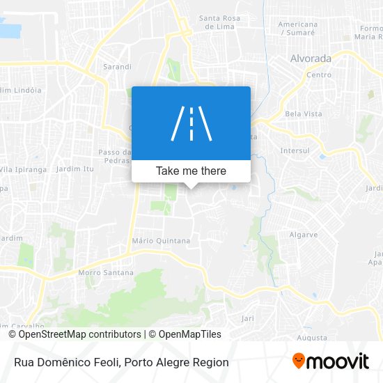 Rua Domênico Feoli map