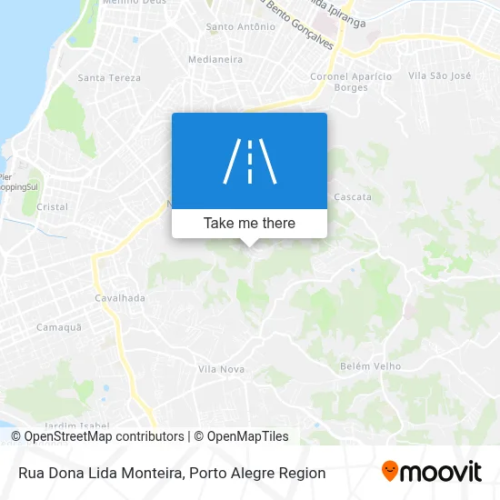 Rua Dona Lida Monteira map
