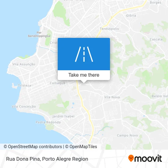 Rua Dona Pina map