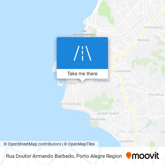 Rua Doutor Armando Barbedo map