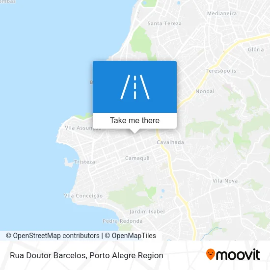 Rua Doutor Barcelos map