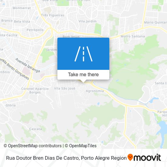 Rua Doutor Bren Dias De Castro map
