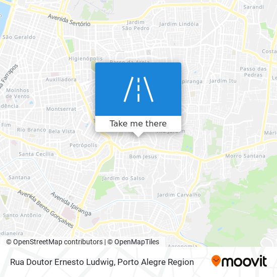 Rua Doutor Ernesto Ludwig map