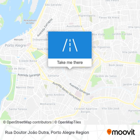 Rua Doutor João Dutra map