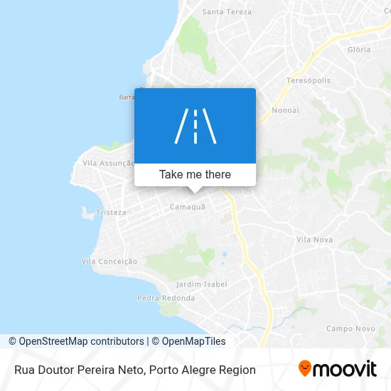 Rua Doutor Pereira Neto map