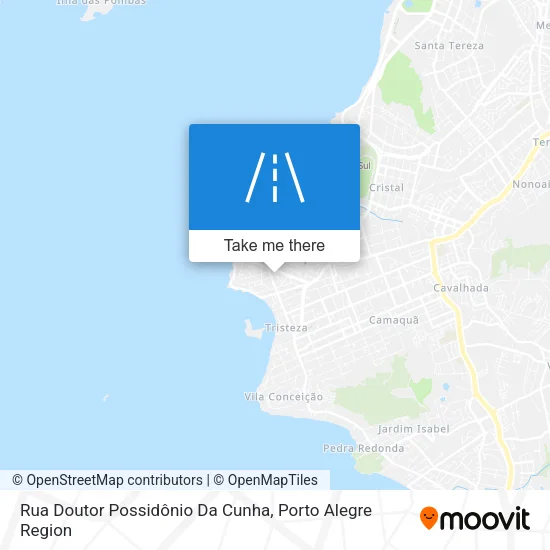 Rua Doutor Possidônio Da Cunha map