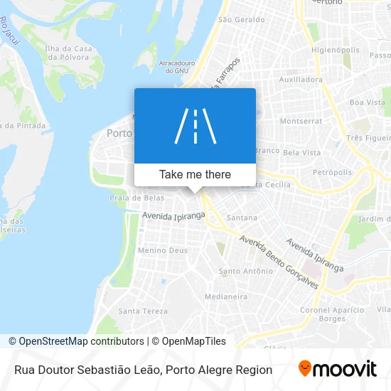 Rua Doutor Sebastião Leão map
