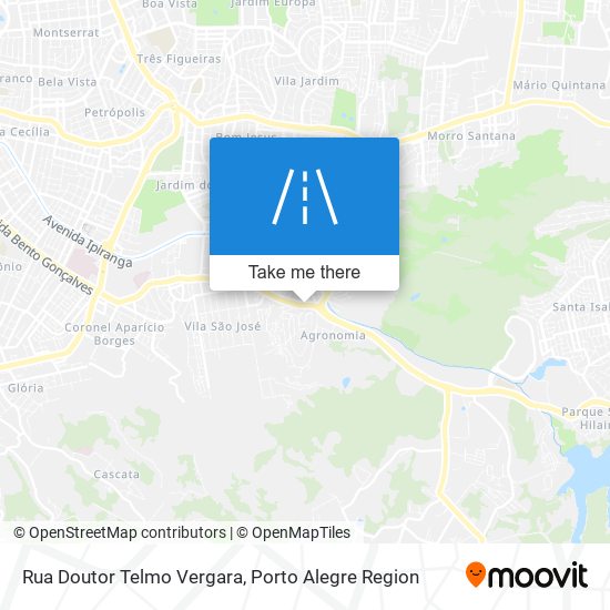 Mapa Rua Doutor Telmo Vergara