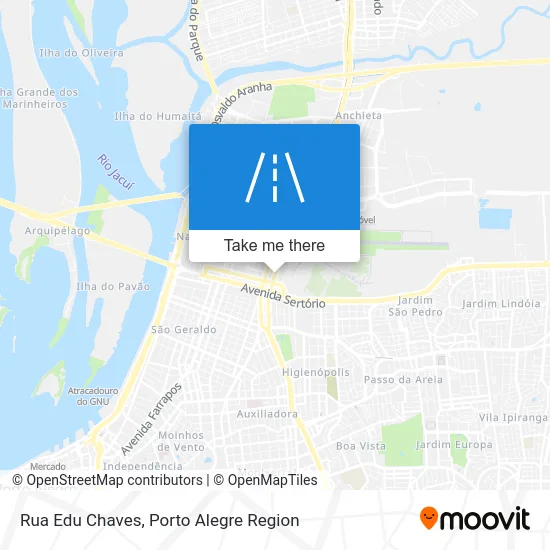 Rua Edu Chaves map
