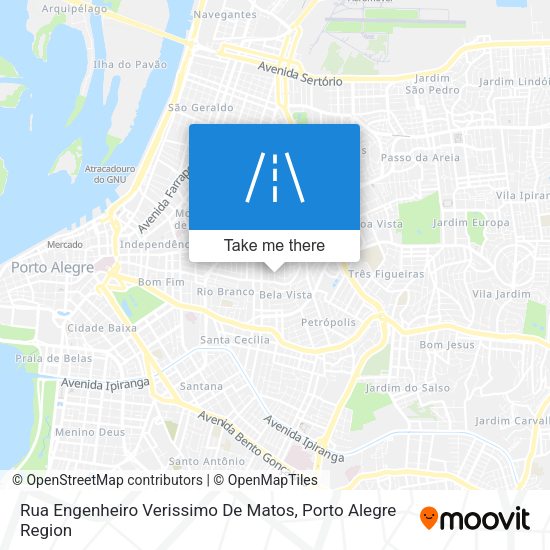 Rua Engenheiro Verissimo De Matos map