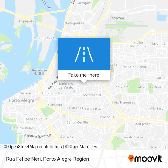 Rua Felipe Neri map