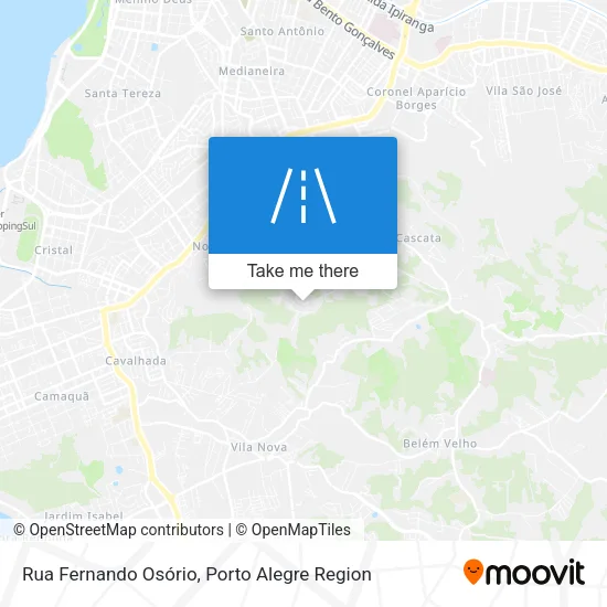 Rua Fernando Osório map