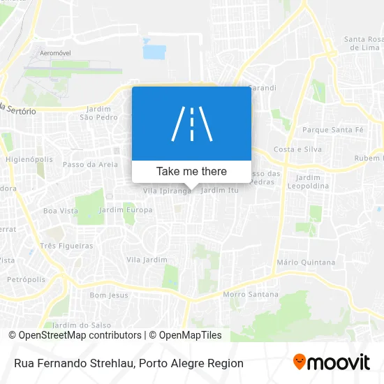 Rua Fernando Strehlau map