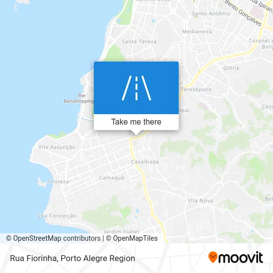 Rua Fiorinha map