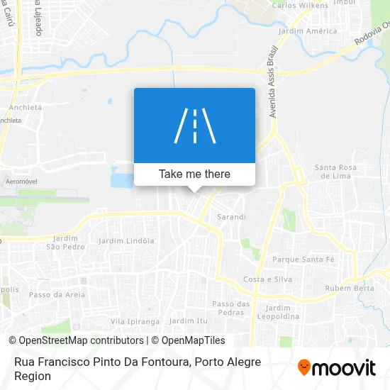 Rua Francisco Pinto Da Fontoura map