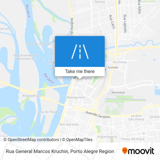 Rua General Marcos Kruchin map