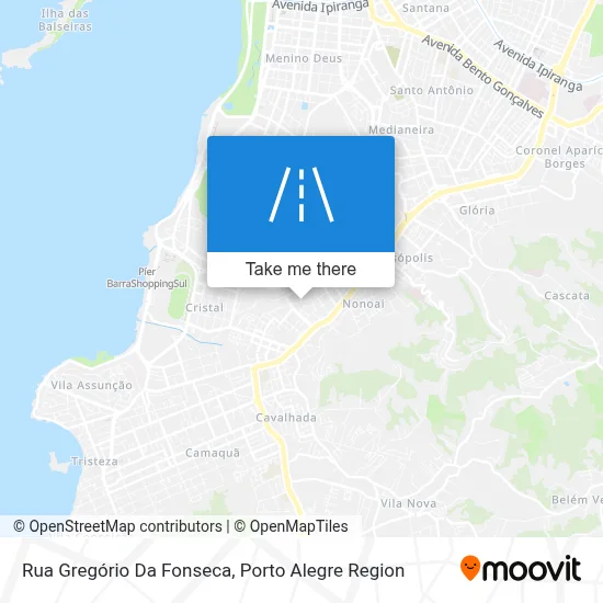Rua Gregório Da Fonseca map