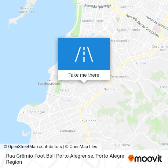 Rua Grêmio Foot-Ball Porto Alegrense map