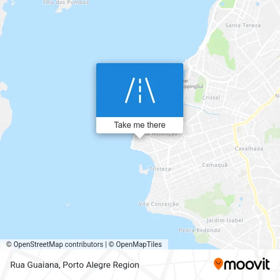 Rua Guaiana map