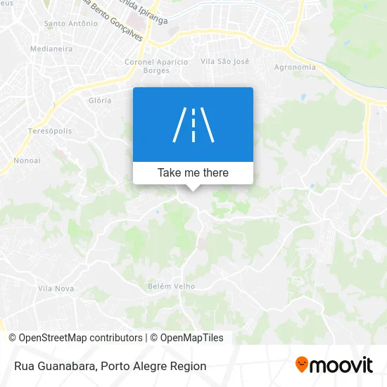 Rua Guanabara map