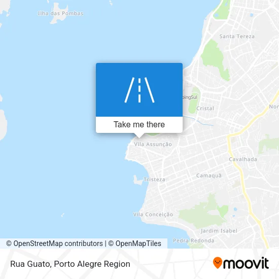 Rua Guato map