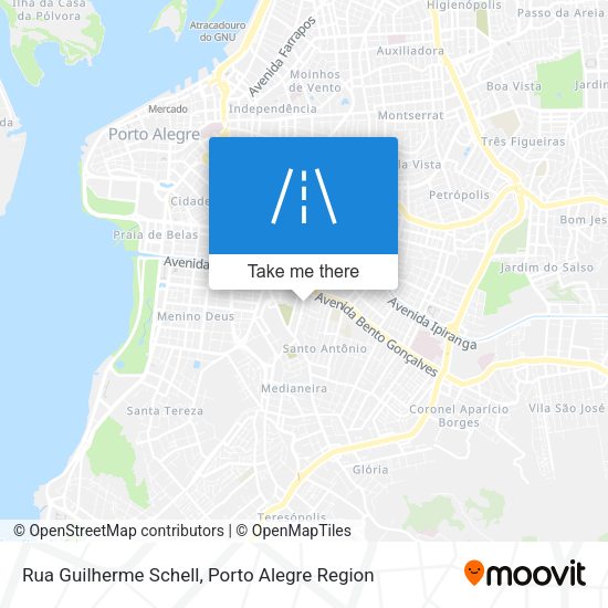 Rua Guilherme Schell map