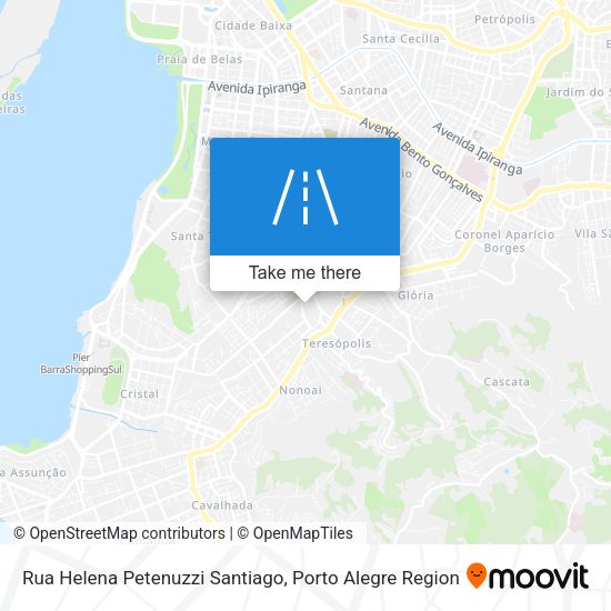 Rua Helena Petenuzzi Santiago map