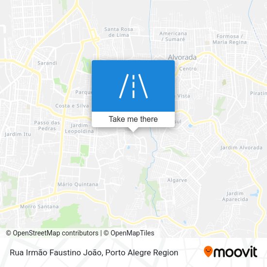 Rua Irmão Faustino João map