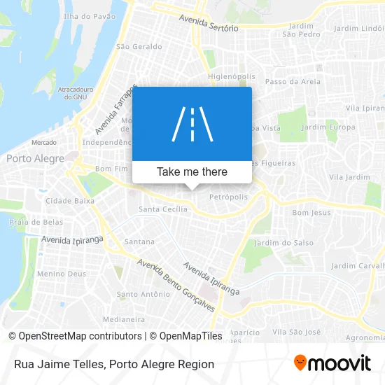 Rua Jaime Telles map