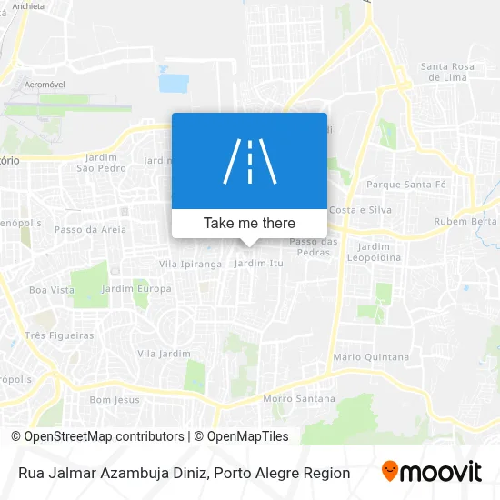 Rua Jalmar Azambuja Diniz map