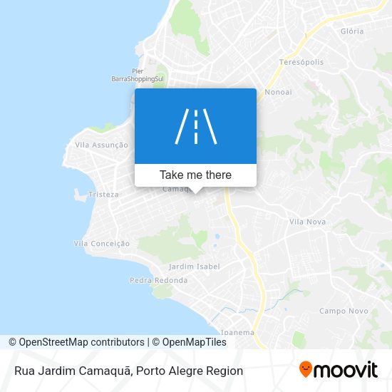 Rua Jardim Camaquã map