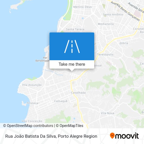 Rua João Batista Da Silva map