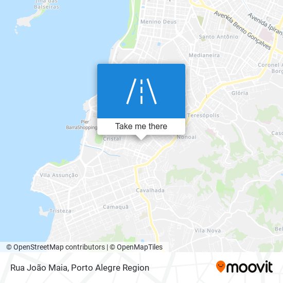 Rua João Maia map