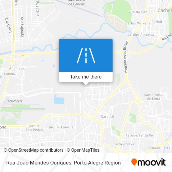Rua João Mendes Ouriques map