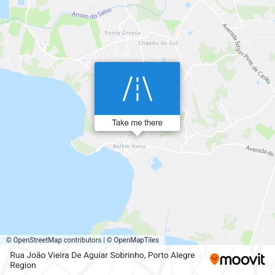 Rua João Vieira De Aguiar Sobrinho map