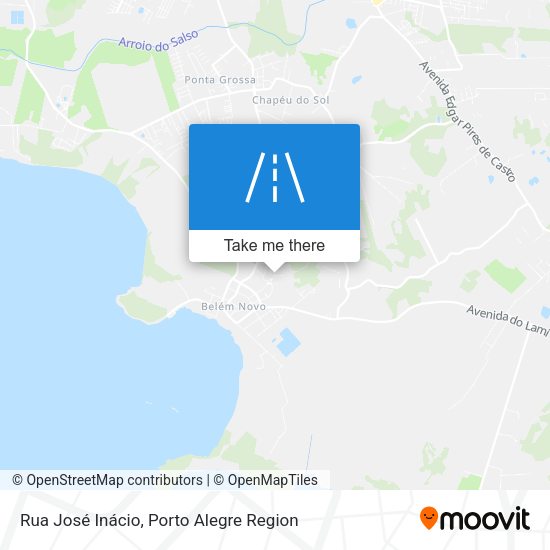 Rua José Inácio map