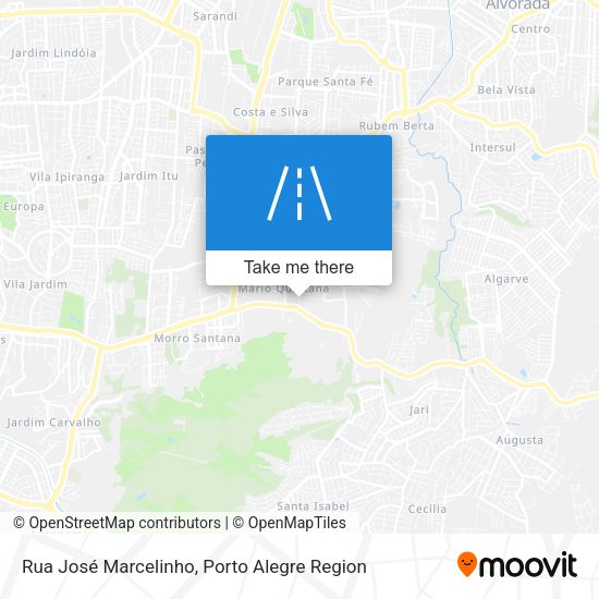 Rua José Marcelinho map