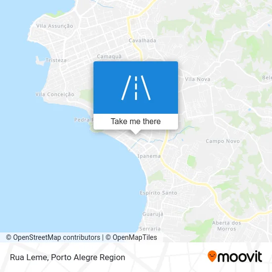 Rua Leme map