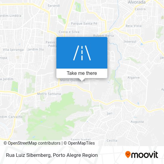 Rua Luiz Sibemberg map