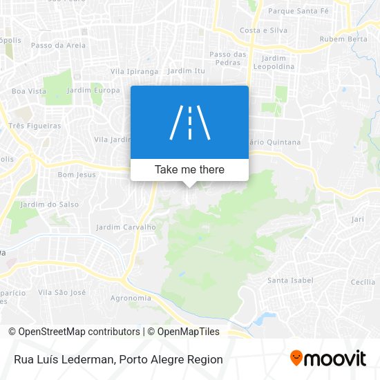 Rua Luís Lederman map