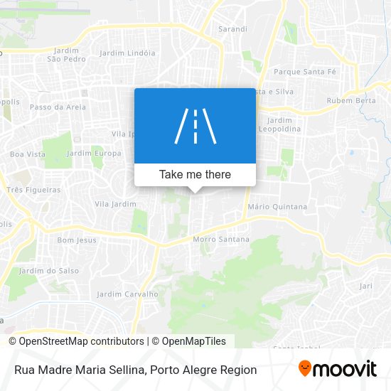 Rua Madre Maria Sellina map