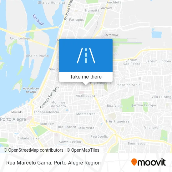 Rua Marcelo Gama map
