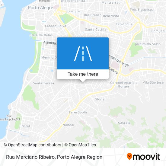 Rua Marciano Ribeiro map