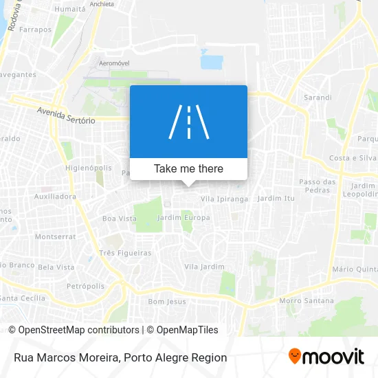 Rua Marcos Moreira map