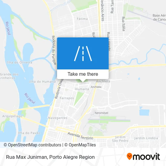 Rua Max Juniman map