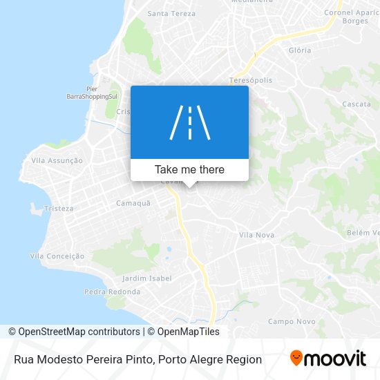 Rua Modesto Pereira Pinto map